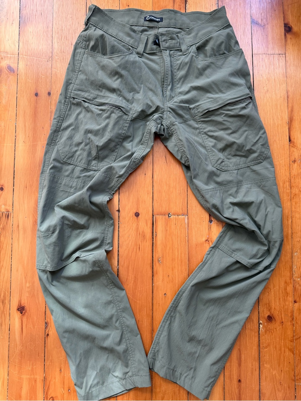 Origin USA Men's GTFO STRETCH WOVEN MOUNTAIN PANT-STRAIGHT Size Medium OD Green